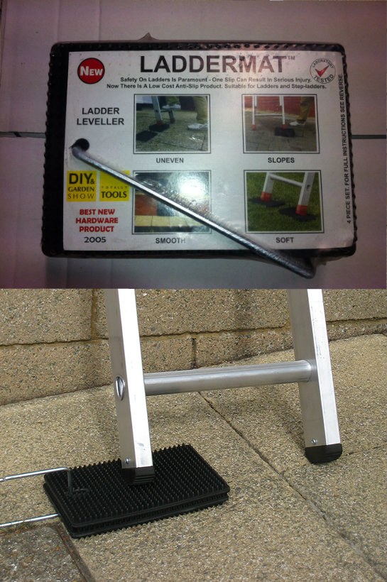 Laddermat Ladder Leveller Anti Slip Rubber Safety Mat Ladder